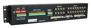 Model 609TA Camera connection box, 2U rack mount, 16 in/8 out