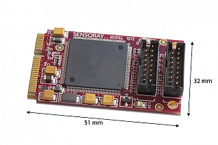 Model 1012 8-channel mini-PCIe frame grabber with audio capture